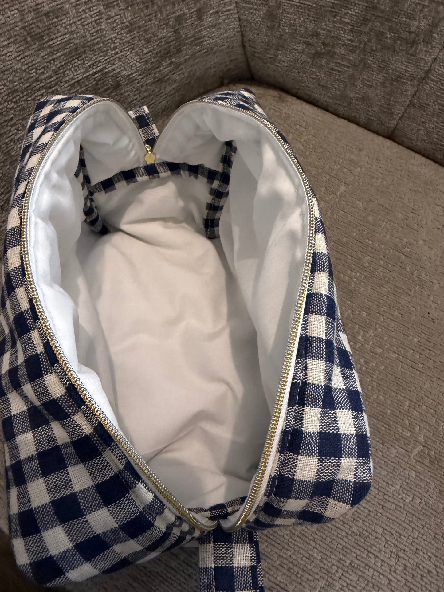Trousse de toilette Vichy Marine 🤍💙