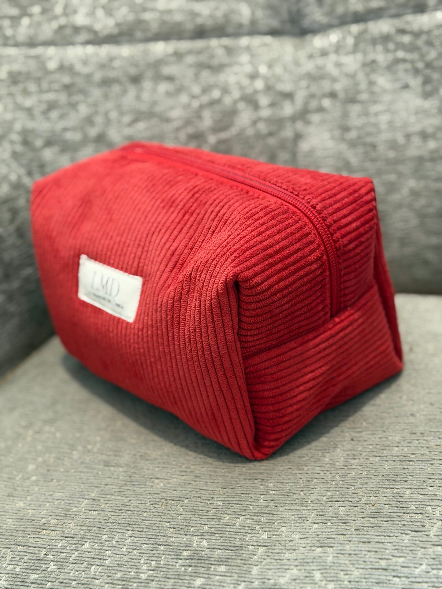 Trousse de toilette Velours Rouge ❤️