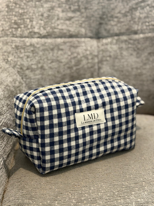 Trousse de toilette Vichy Marine 🤍💙