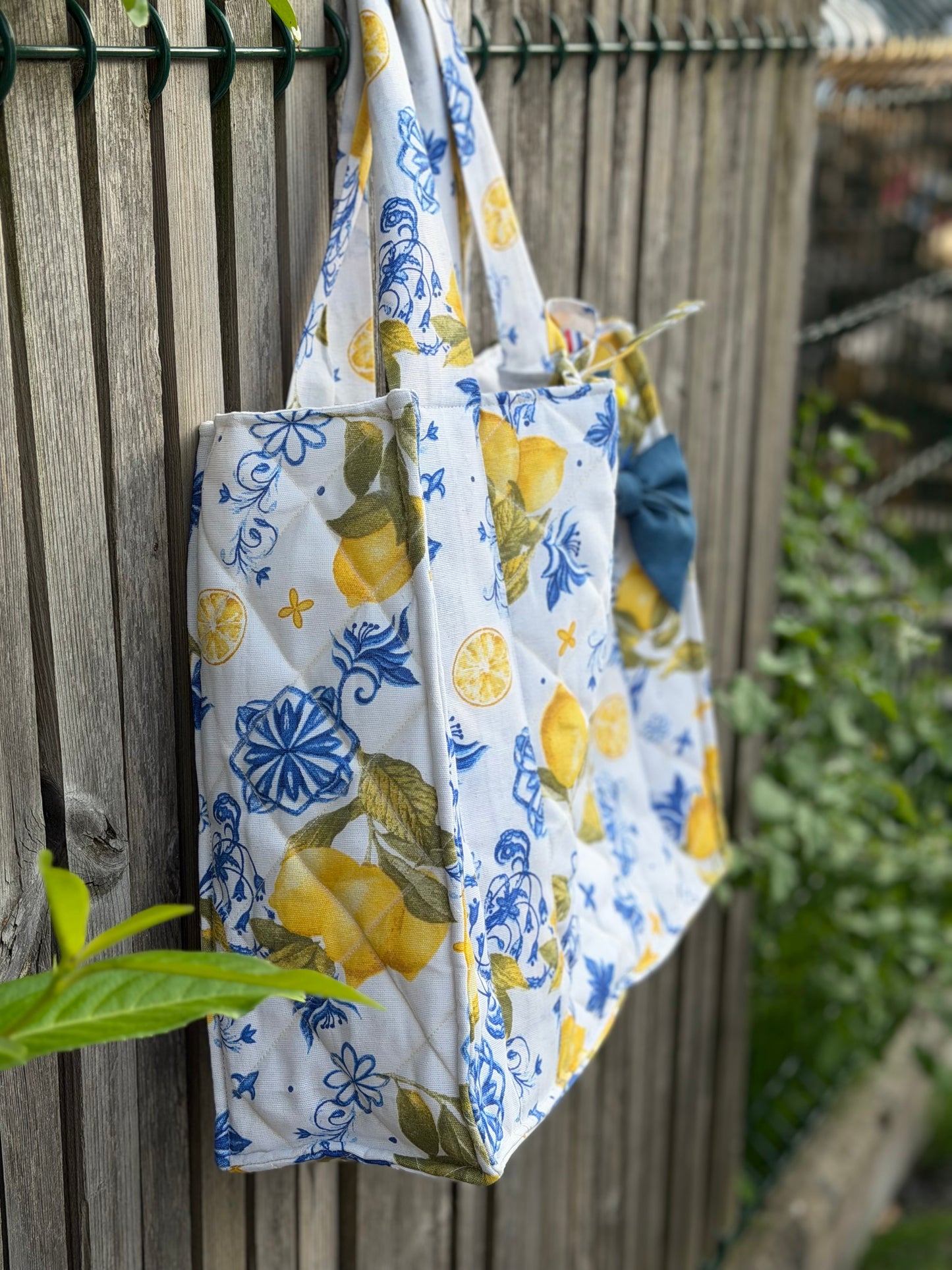 👜 Sac cabas matelassé “LMD – La Maison de Dina”