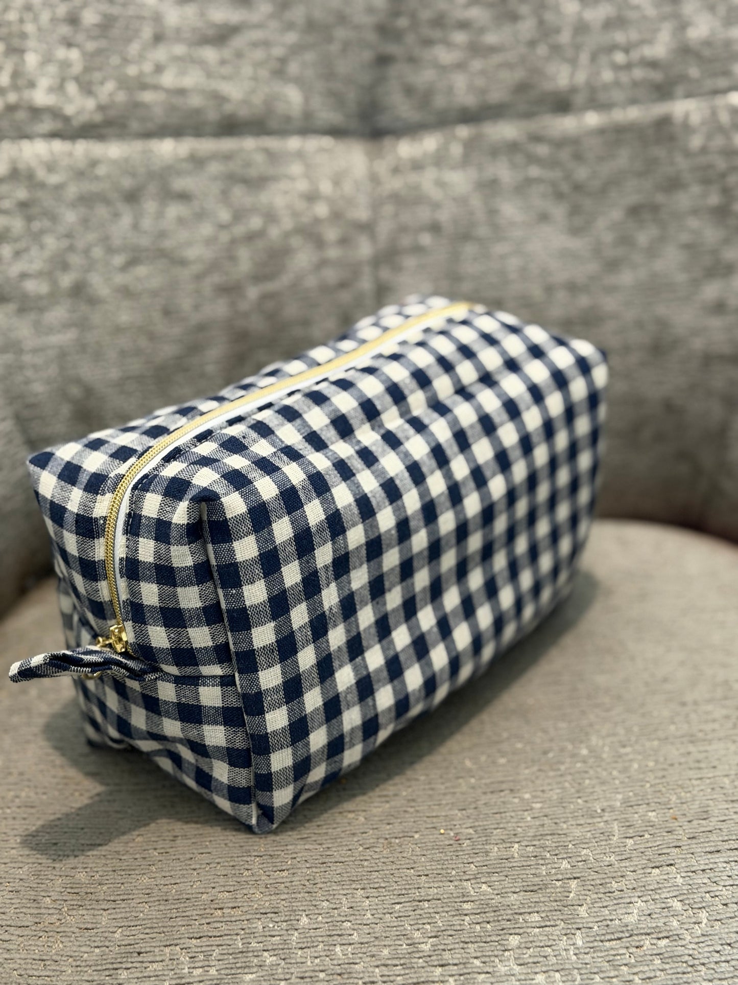 Trousse de toilette Vichy Marine 🤍💙