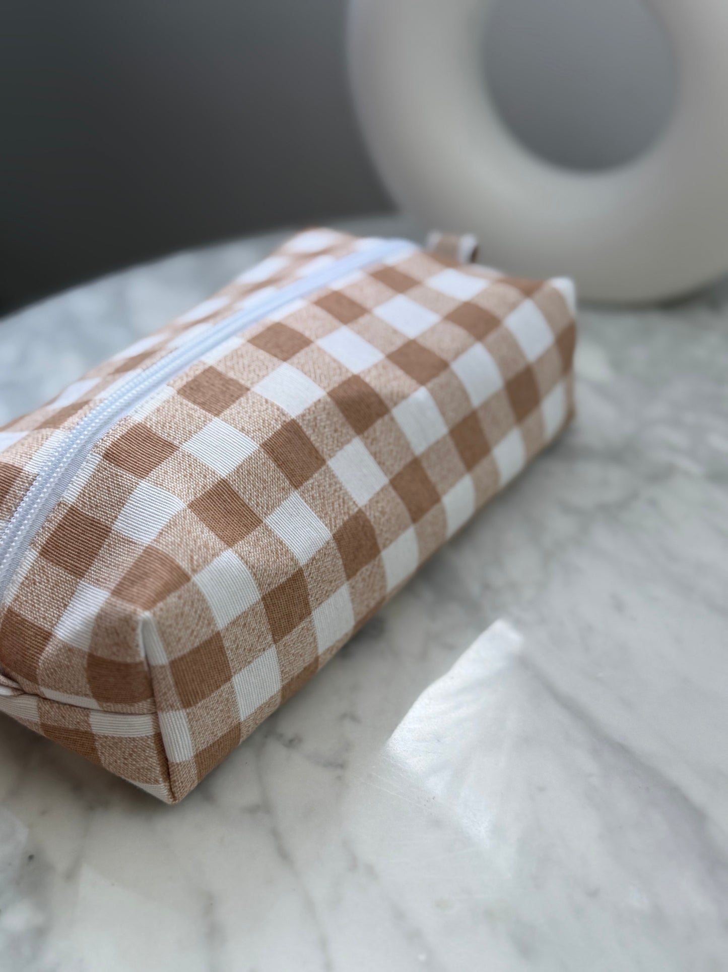 Trousse scolaire « Vichy Caramel » – La Maison de Dina